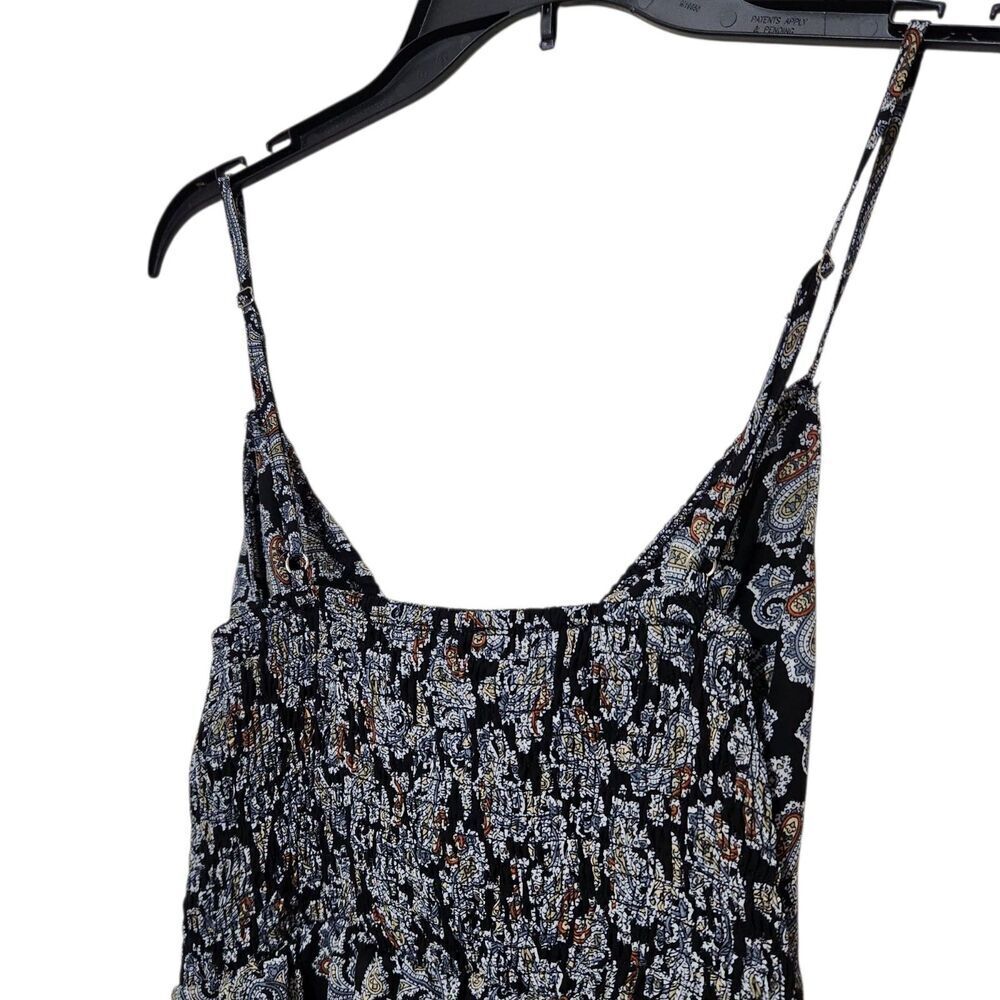 I Love Joah Mini Dress Size Medium Paisley Pattern Sleeveless Pockets.   New - Picture 8 of 12